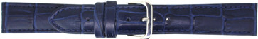 Correa de reloj Universal 805.05 / 20MM Cuero Azul 20mm